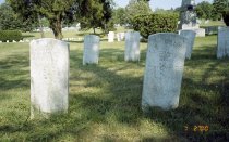Collins graves, Stonewall Cemetery